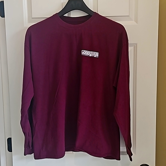 GOODGUYS ROD & CUSTOM Men's Red, Long sleeve T-Shirt 2XL - Picture 1 of 3